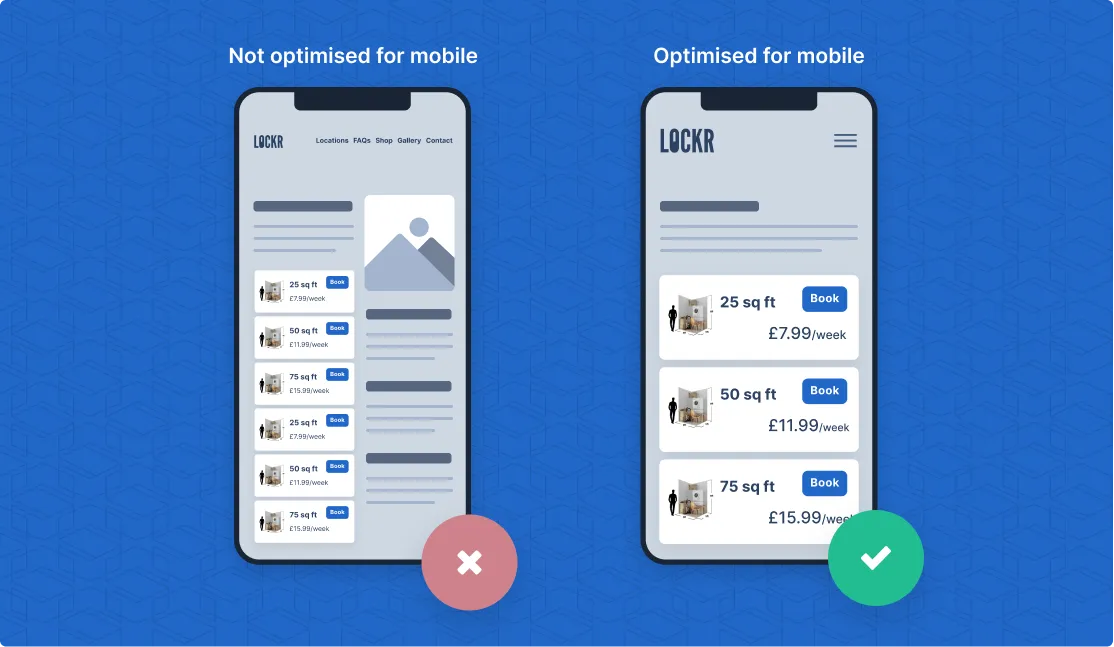 Optimizing for mobile devices