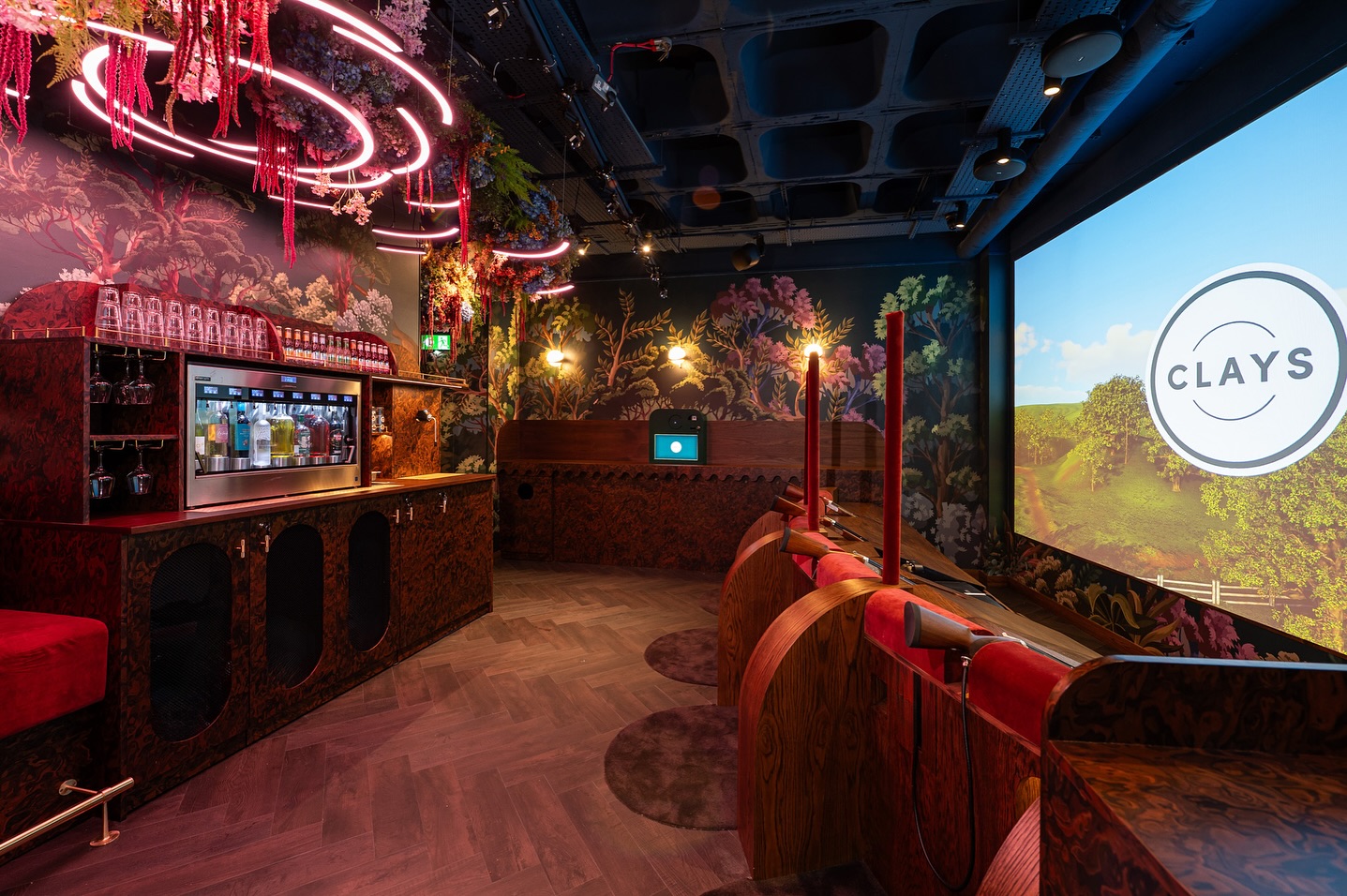 Clay's, Canary Wharf — digital clay shooting venue